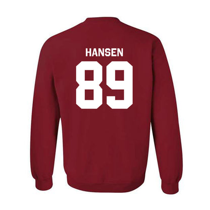 Oklahoma - NCAA Football : Hayden Hansen - Classic Shersey Crewneck Sweatshirt-3