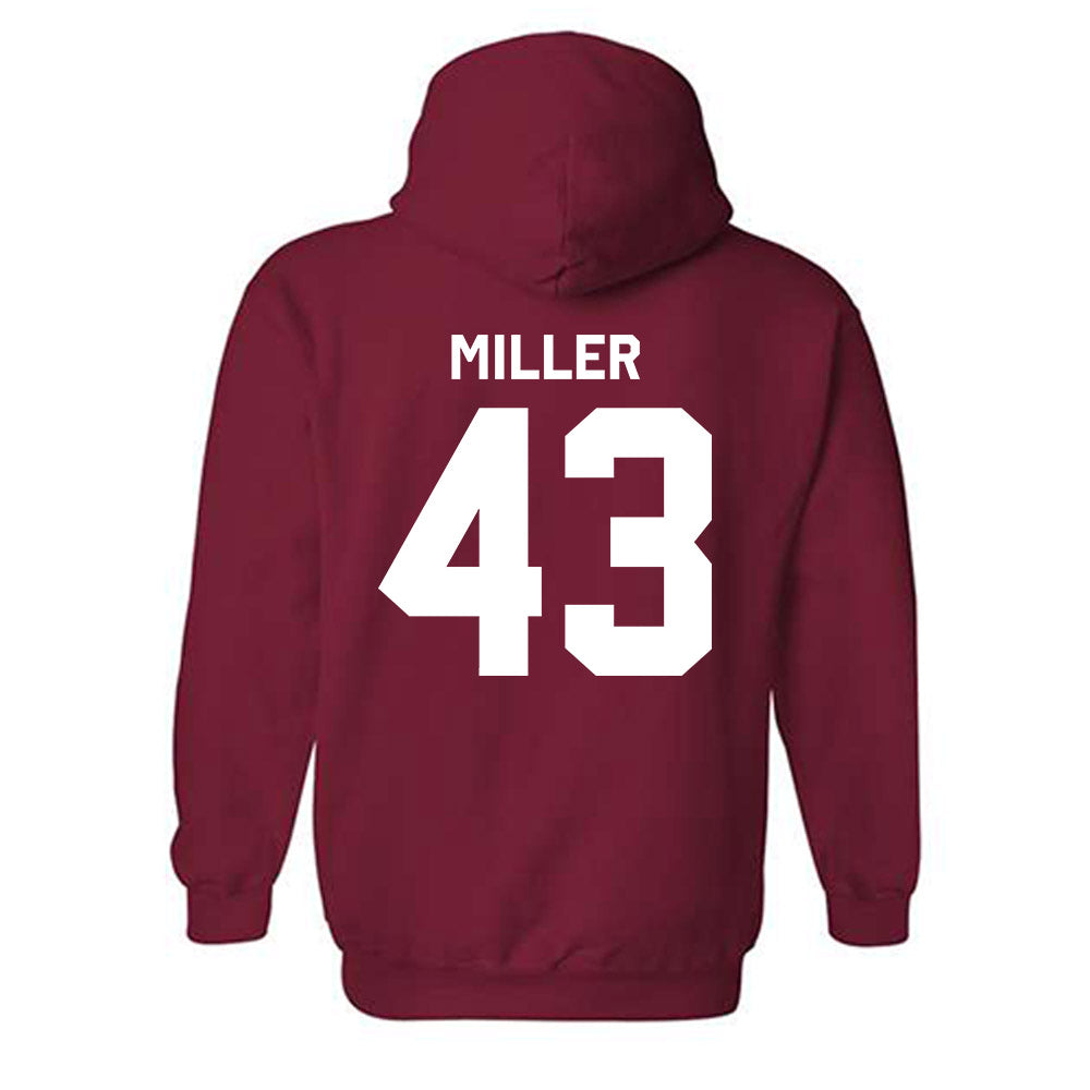 Oklahoma - NCAA Football : Grayson Miller - Classic Shersey Hooded Sweatshirt-1