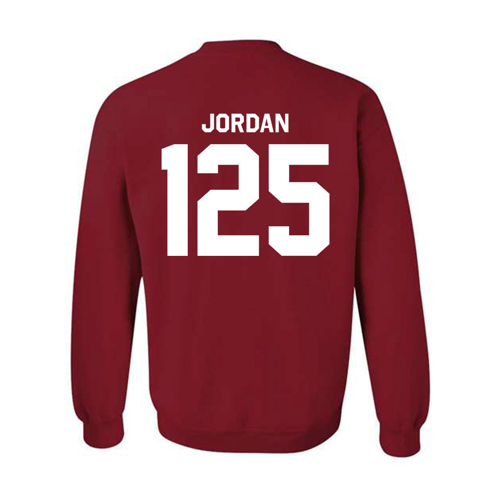 Oklahoma - NCAA Wrestling : Beric Jordan - Classic Shersey Crewneck Sweatshirt-1