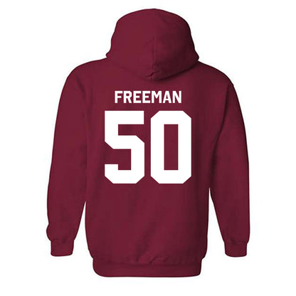 Oklahoma - NCAA Football : Seth Freeman - Classic Shersey Hooded Sweatshirt-1