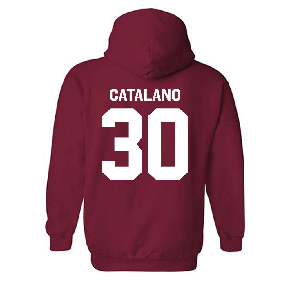 Oklahoma - NCAA Baseball : Michael Catalano - Classic Shersey Hooded Sweatshirt-1