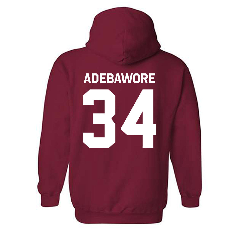 Oklahoma - NCAA Football : Adepoju Adebawore - Classic Shersey Hooded Sweatshirt-1
