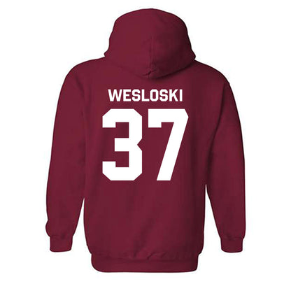Oklahoma - NCAA Baseball : Nick Wesloski - Classic Shersey Hooded Sweatshirt-1
