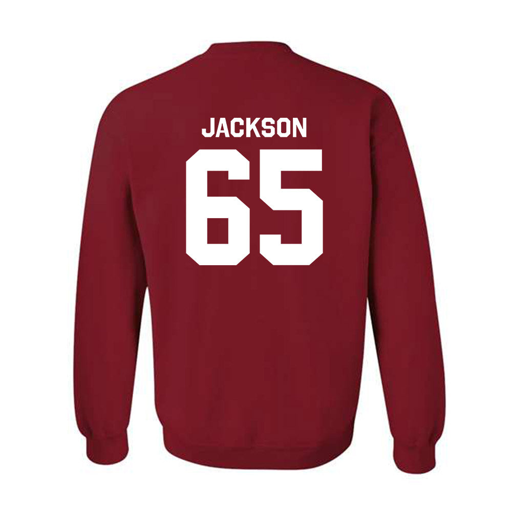 Oklahoma - NCAA Football : Jayden Jackson - Classic Shersey Crewneck Sweatshirt-1