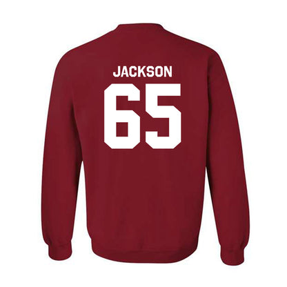 Oklahoma - NCAA Football : Jayden Jackson - Classic Shersey Crewneck Sweatshirt-1