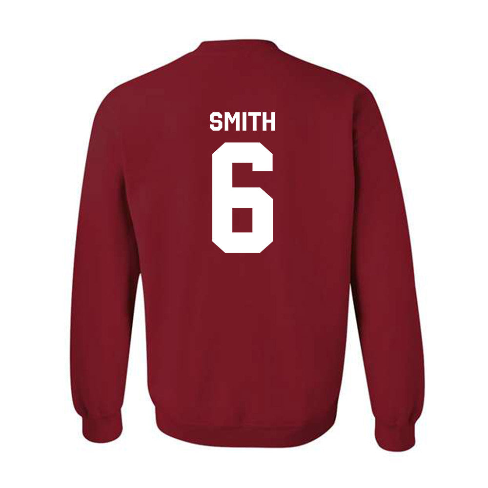 Oklahoma - NCAA Football : Nigel Smith - Classic Shersey Crewneck Sweatshirt-3