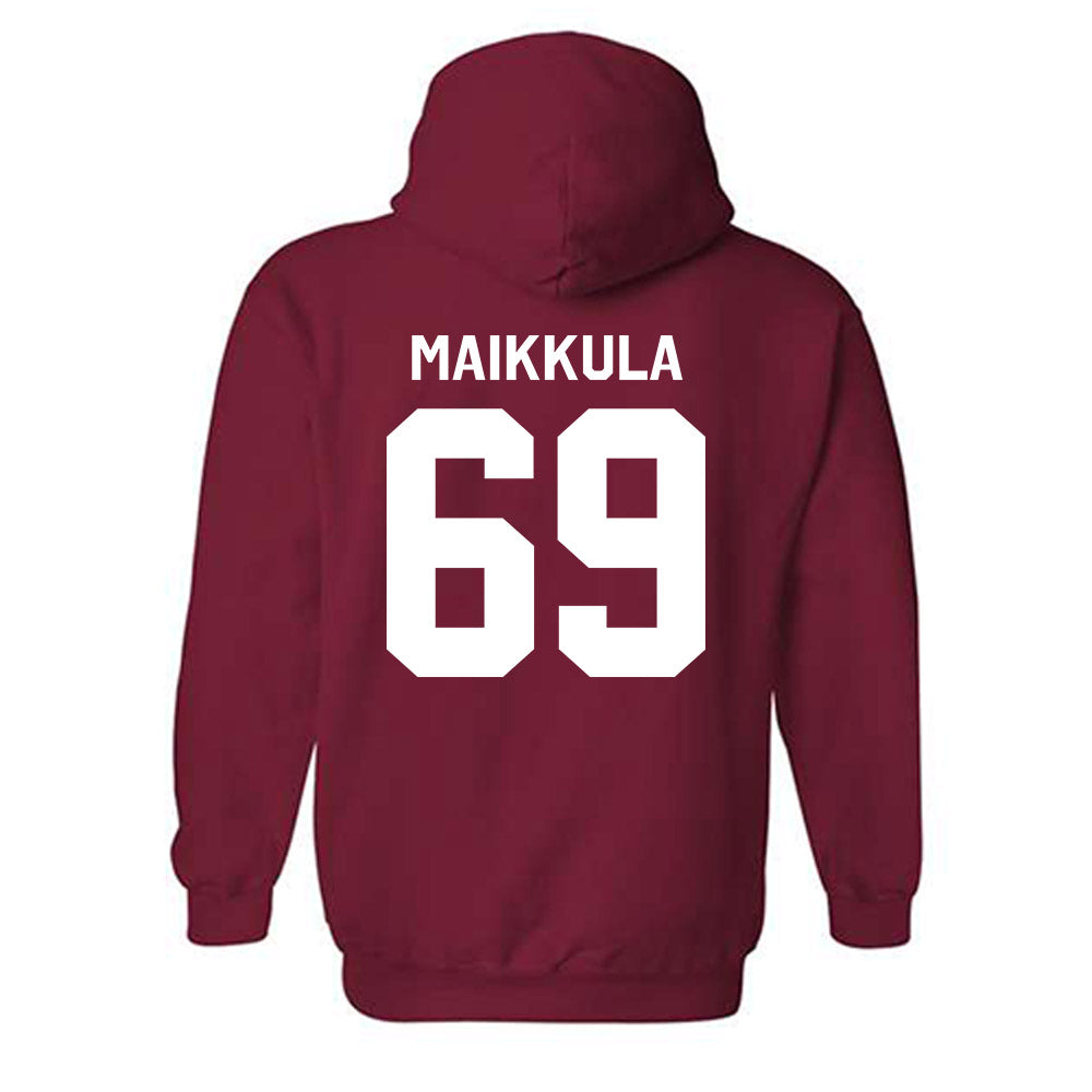 Oklahoma - NCAA Football : Jake Maikkula - Classic Shersey Hooded Sweatshirt-1