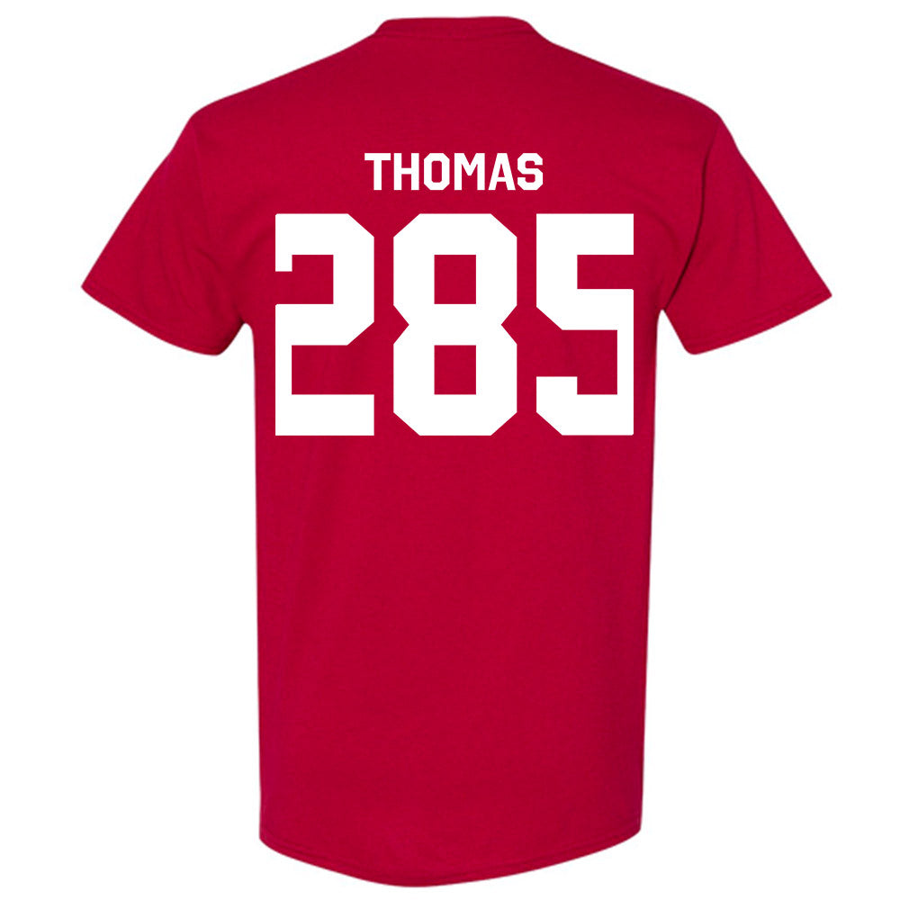 Oklahoma - NCAA Wrestling : Ricky Thomas - Classic Shersey T-Shirt-1