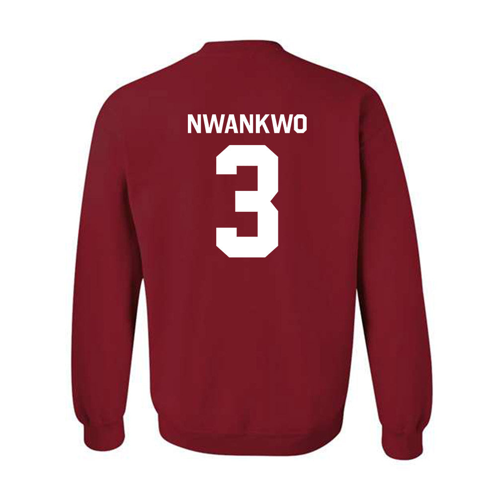 Oklahoma - NCAA Men's Basketball : Jeff Nwankwo - Classic Shersey Crewneck Sweatshirt-1