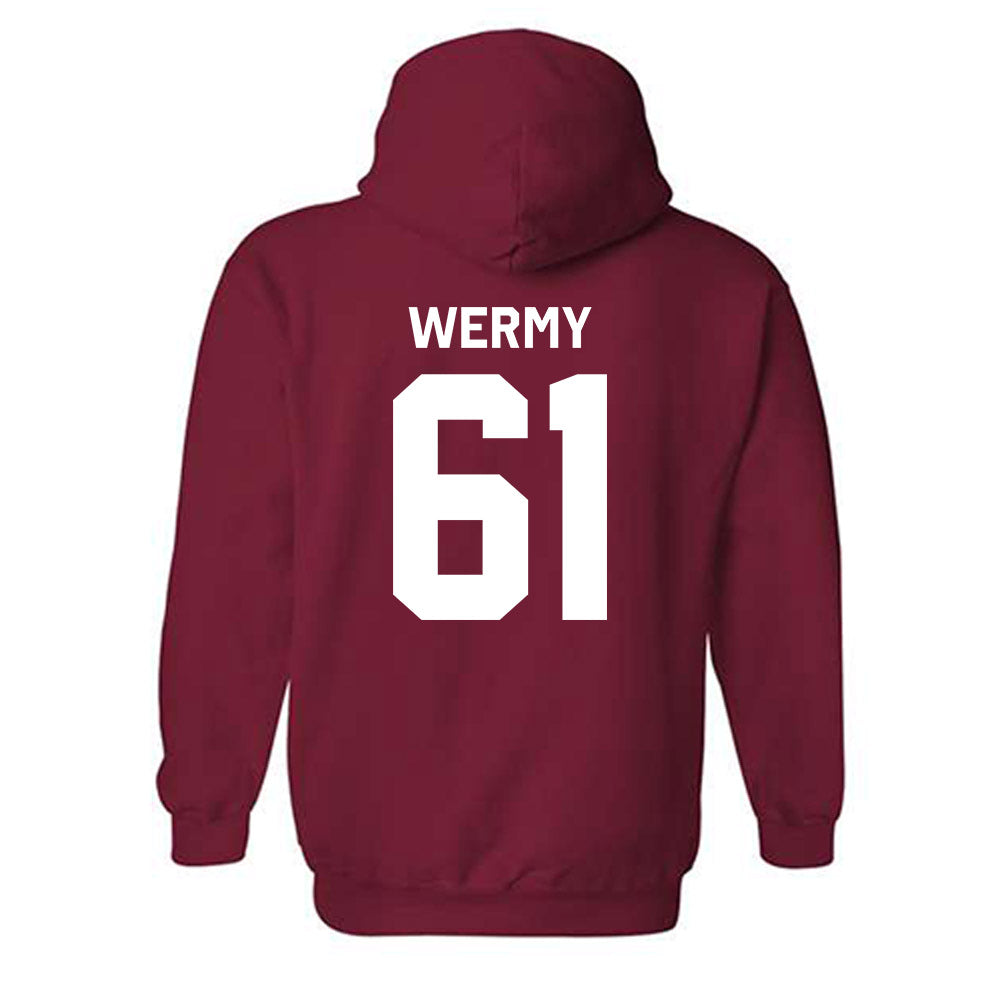 Oklahoma - NCAA Football : Kenneth Wermy - Classic Shersey Hooded Sweatshirt-1