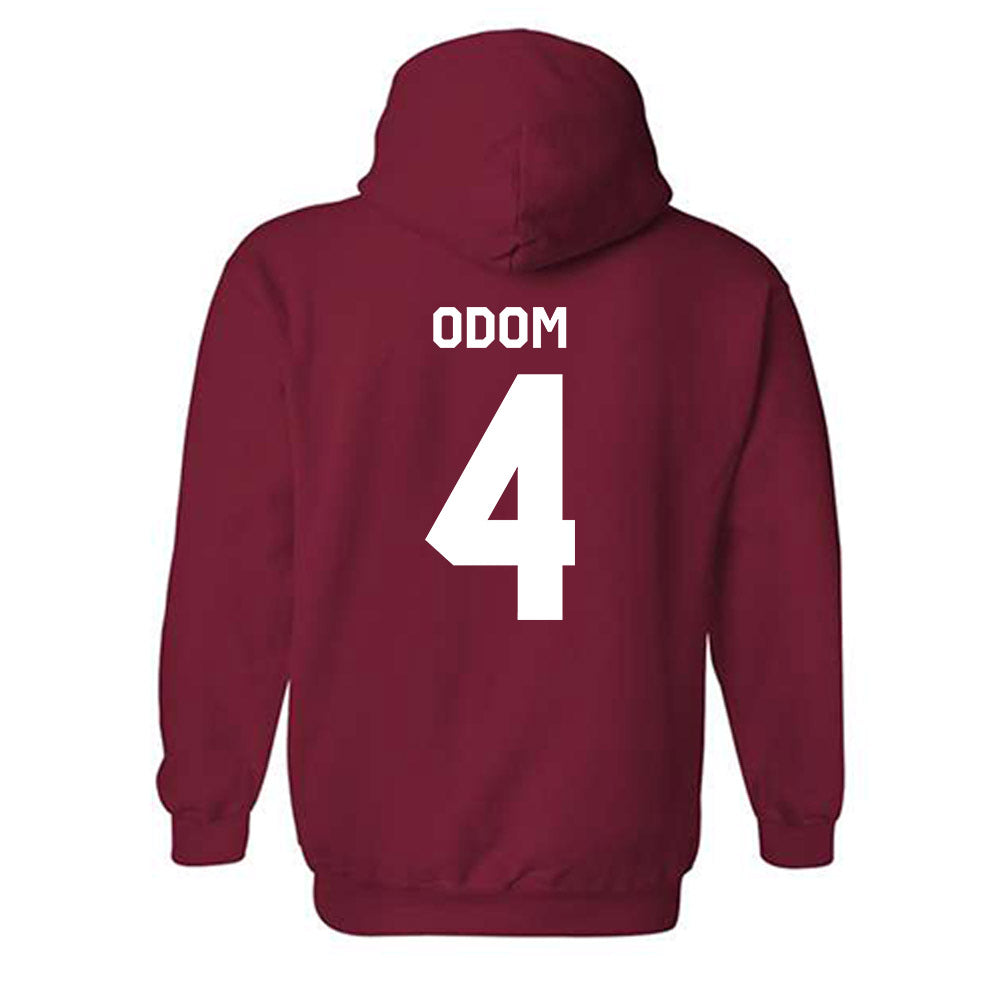 Oklahoma - NCAA Football : Daniel Odom - Classic Shersey Hooded Sweatshirt-3