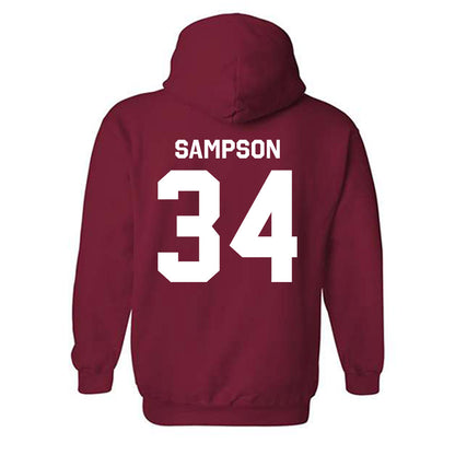 Oklahoma - NCAA Baseball : Beau Sampson - Classic Shersey Hooded Sweatshirt-1