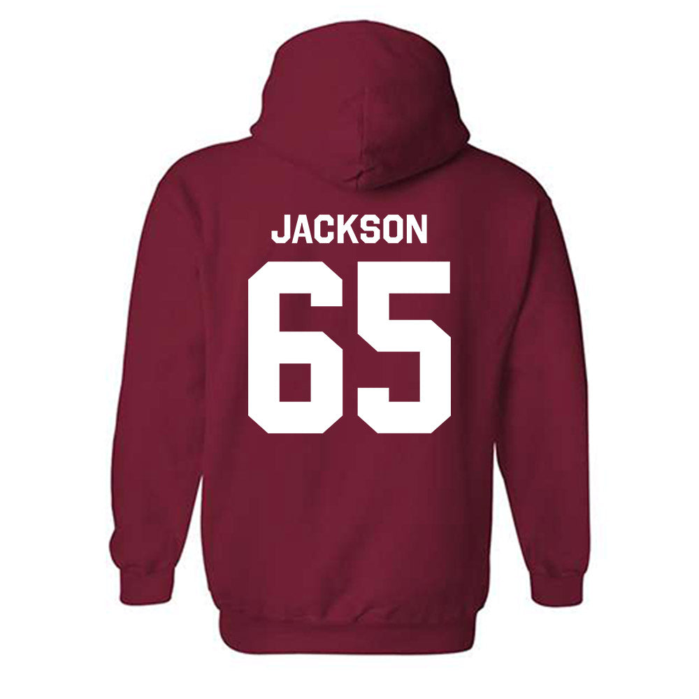 Oklahoma - NCAA Football : Jayden Jackson - Classic Shersey Hooded Sweatshirt-1