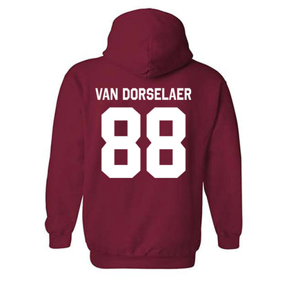 Oklahoma - NCAA Football : Jack Van Dorselaer - Classic Shersey Hooded Sweatshirt-3