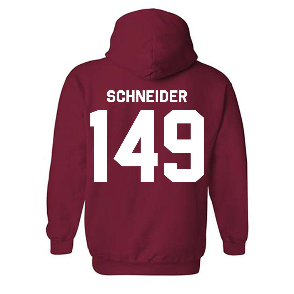 Oklahoma - NCAA Wrestling : Layton Schneider - Classic Shersey Hooded Sweatshirt-1