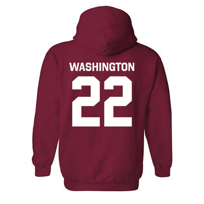 Oklahoma - NCAA Football : Trynae Washington - Classic Shersey Hooded Sweatshirt-1