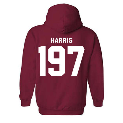 Oklahoma - NCAA Wrestling : Anthony Harris - Classic Shersey Hooded Sweatshirt-1