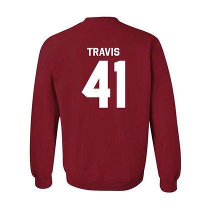 Oklahoma - NCAA Football : Barrett Travis - Classic Shersey Crewneck Sweatshirt-1