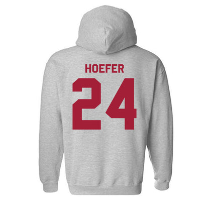 Oklahoma - NCAA Women's Soccer : Natalie Hoefer - Classic Shersey Hooded Sweatshirt-1