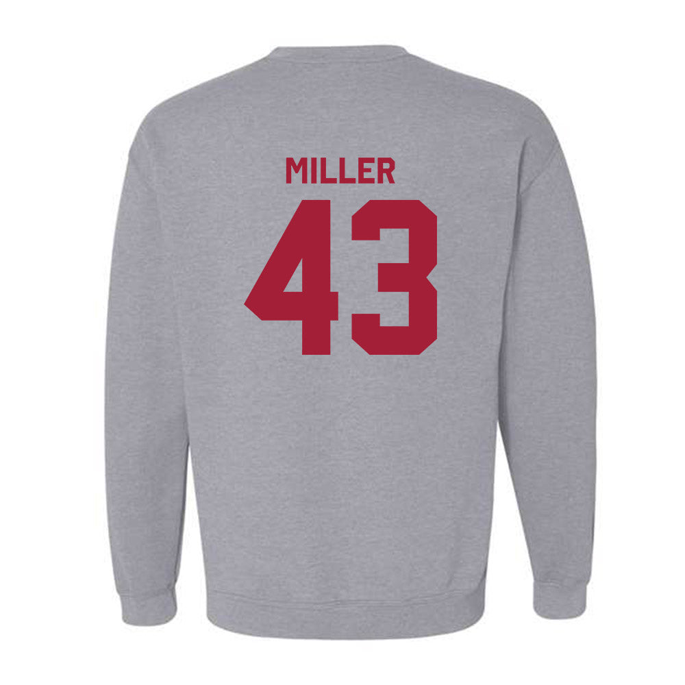 Oklahoma - NCAA Football : Grayson Miller - Classic Shersey Crewneck Sweatshirt-1