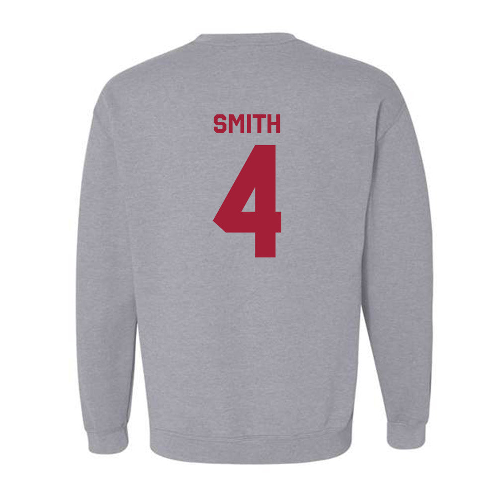 Oklahoma - NCAA Women's Basketball : Caya Smith - Classic Shersey Crewneck Sweatshirt-1