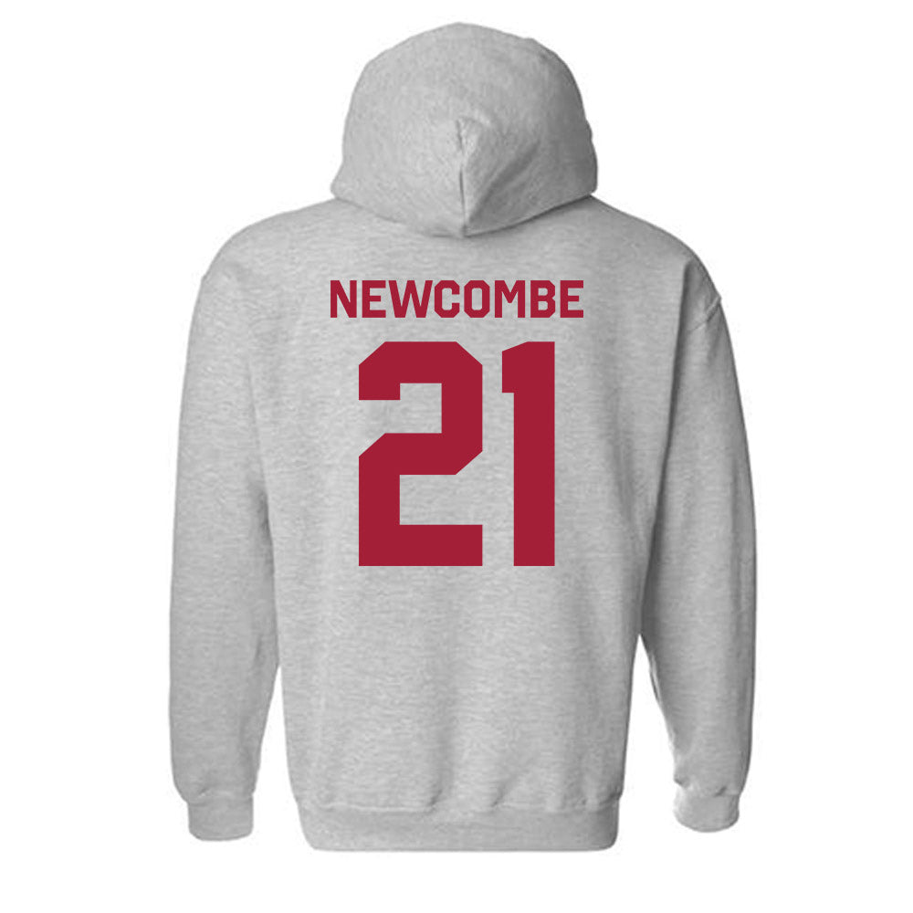 Oklahoma - NCAA Football : Jeremiah Newcombe - Classic Shersey Hooded Sweatshirt-1