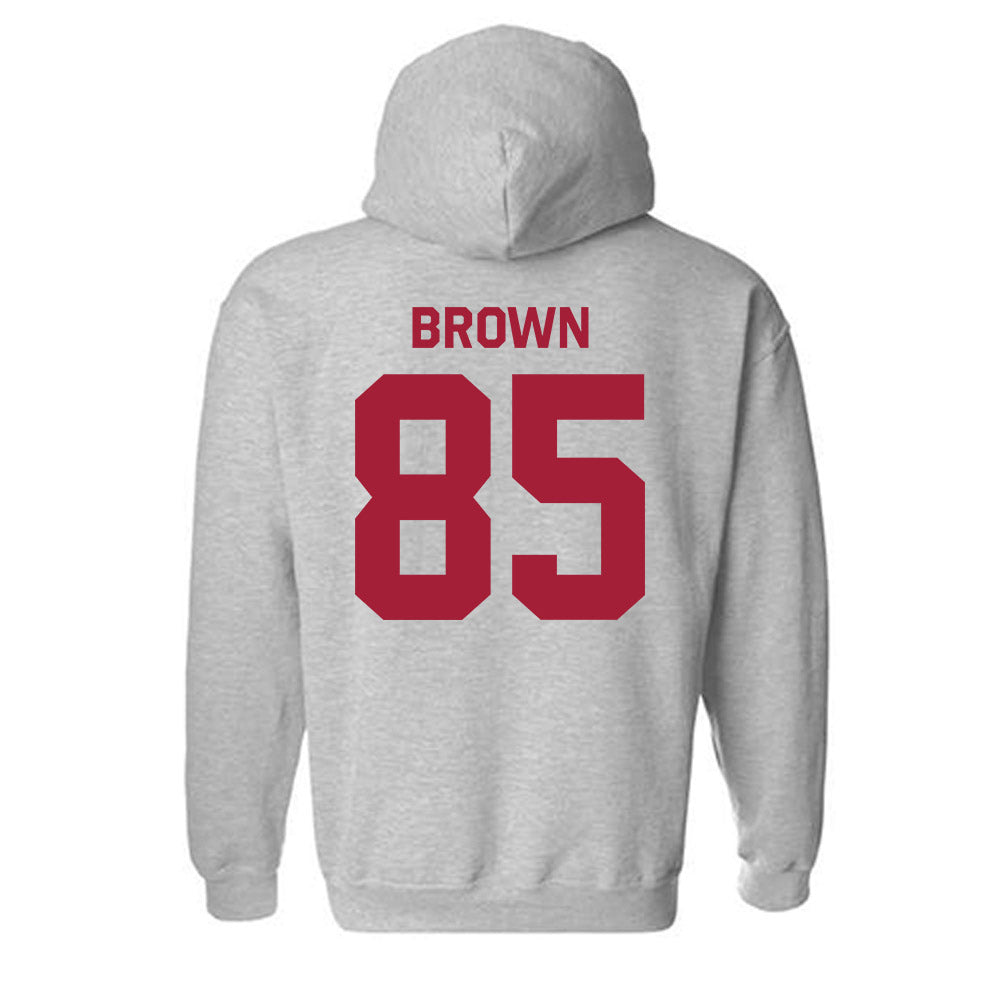 Oklahoma - NCAA Football : Trey Brown - Classic Shersey Hooded Sweatshirt-1