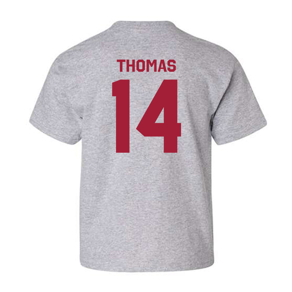 Oklahoma - NCAA Football : Elijah Thomas - Classic Shersey Youth T-Shirt-1