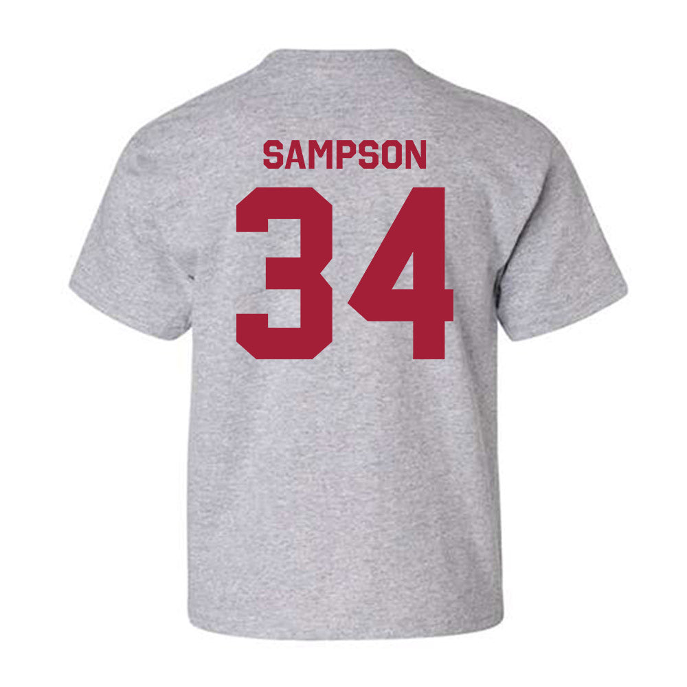 Oklahoma - NCAA Baseball : Beau Sampson - Classic Shersey Youth T-Shirt-1