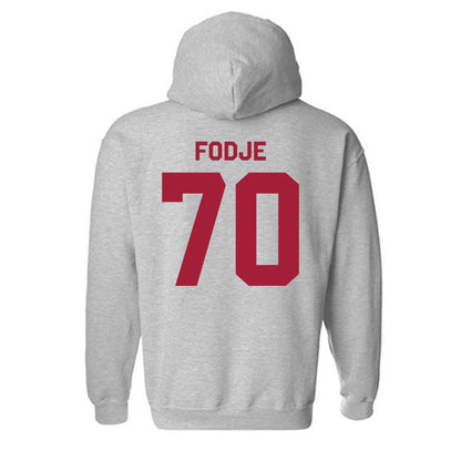 Oklahoma - NCAA Football : Ryan Fodje - Classic Shersey Hooded Sweatshirt-1