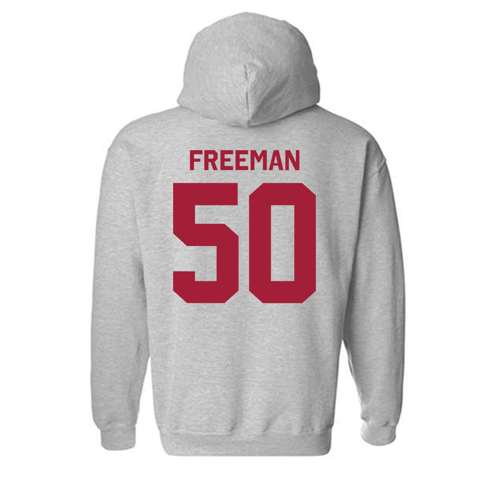 Oklahoma - NCAA Football : Seth Freeman - Classic Shersey Hooded Sweatshirt-1
