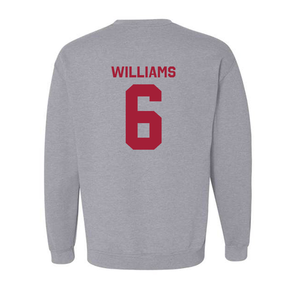 Oklahoma - NCAA Women's Basketball : Sahara Williams - Classic Shersey Crewneck Sweatshirt-1