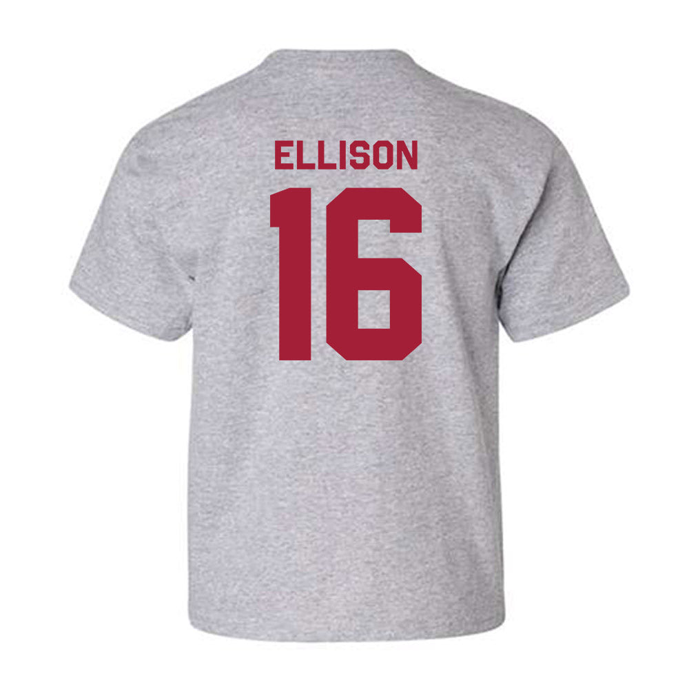 Oklahoma - NCAA Women's Soccer : Ariana Ellison - Classic Shersey Youth T-Shirt-1