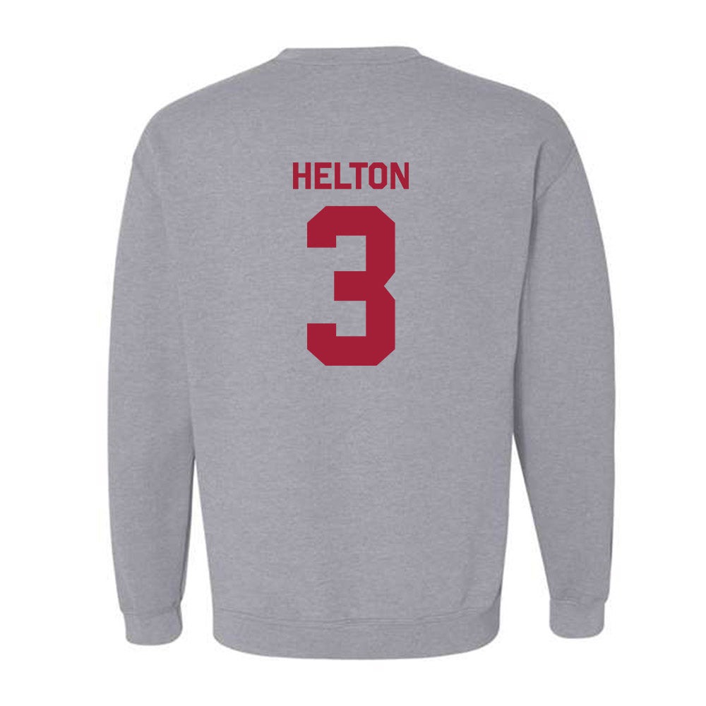 Oklahoma - NCAA Softball : Chaney Helton - Classic Shersey Crewneck Sweatshirt-1