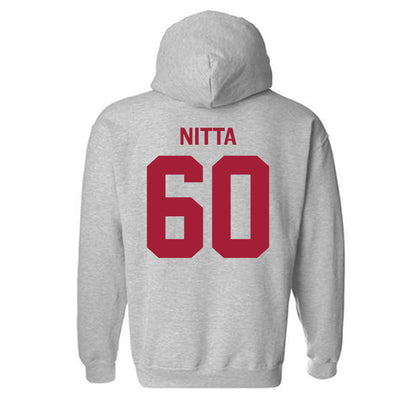 Oklahoma - NCAA Football : Caleb Nitta - Classic Shersey Hooded Sweatshirt-1