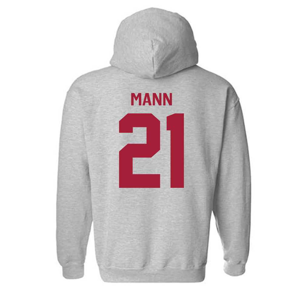 Oklahoma - NCAA Women's Volleyball : DaMya Mann - Classic Shersey Hooded Sweatshirt-1