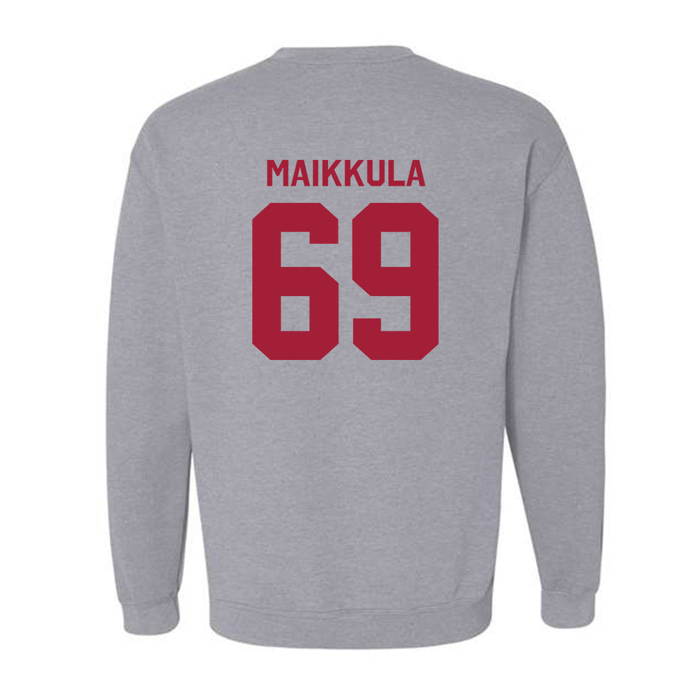 Oklahoma - NCAA Football : Jake Maikkula - Classic Shersey Crewneck Sweatshirt-1
