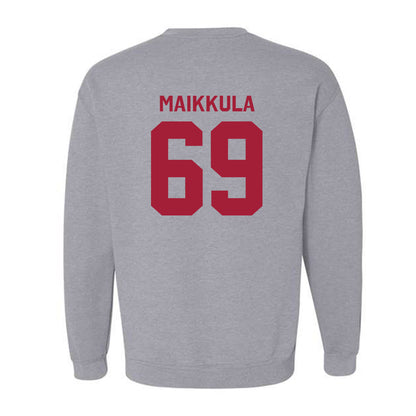 Oklahoma - NCAA Football : Jake Maikkula - Classic Shersey Crewneck Sweatshirt-1