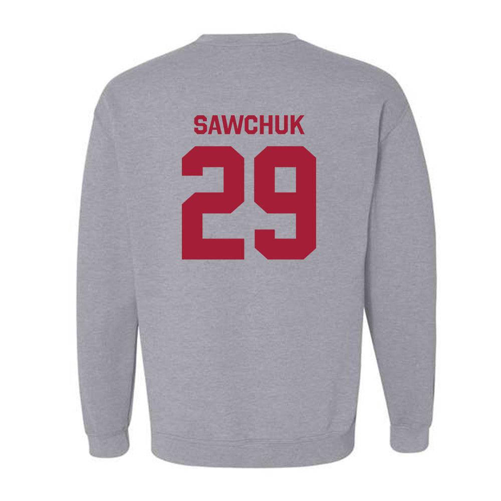 Oklahoma - NCAA Football : Gabe Sawchuk - Classic Shersey Crewneck Sweatshirt-1