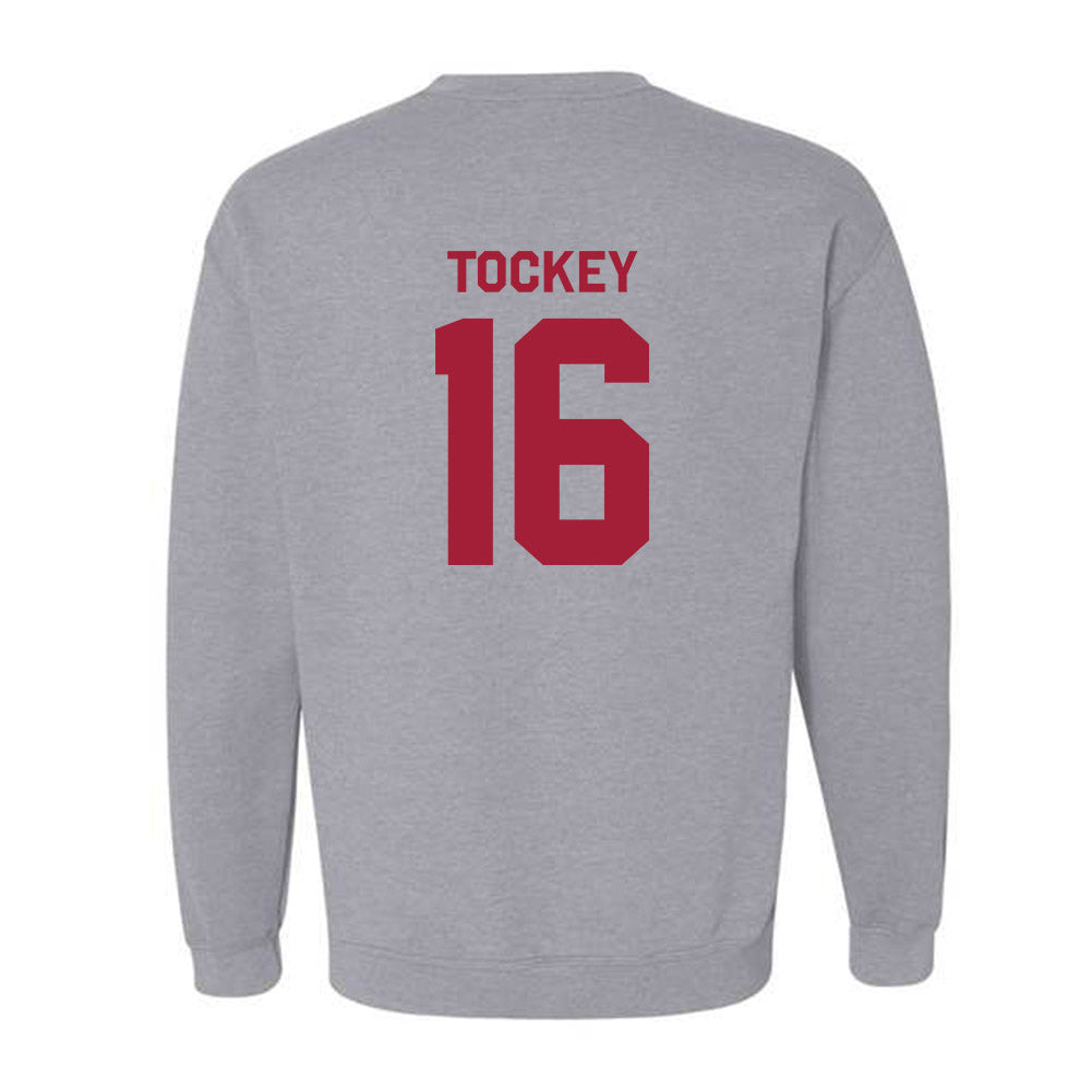 Oklahoma - NCAA Baseball : Dayton Tockey - Classic Shersey Crewneck Sweatshirt-1