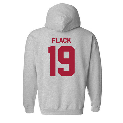 Oklahoma - NCAA Women's Volleyball : Alyssa Flack - Classic Shersey Hooded Sweatshirt-1