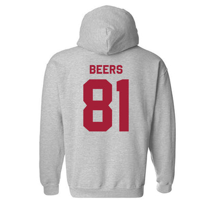 Oklahoma - NCAA Football : Rocky Beers - Classic Shersey Hooded Sweatshirt-1