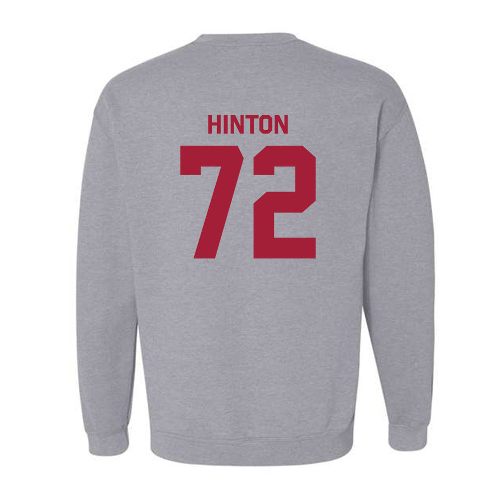 Oklahoma - NCAA Football : Fred Hinton - Classic Shersey Crewneck Sweatshirt-1