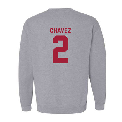 Oklahoma - NCAA Women's Basketball : Aaliyah Chavez - Classic Shersey Crewneck Sweatshirt-1
