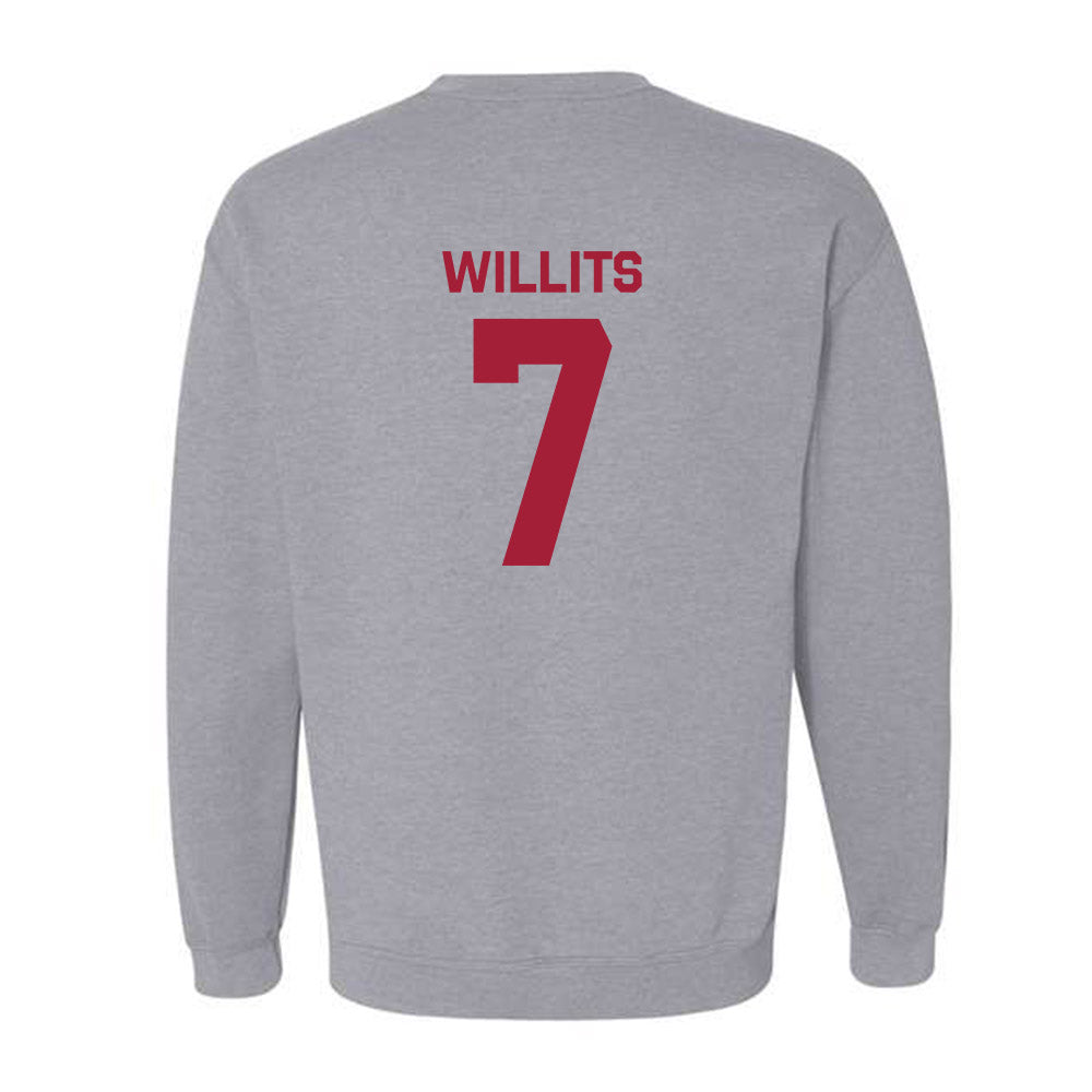 Oklahoma - NCAA Baseball : Jaxon Willits - Classic Shersey Crewneck Sweatshirt-1