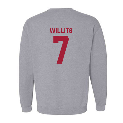 Oklahoma - NCAA Baseball : Jaxon Willits - Classic Shersey Crewneck Sweatshirt-1
