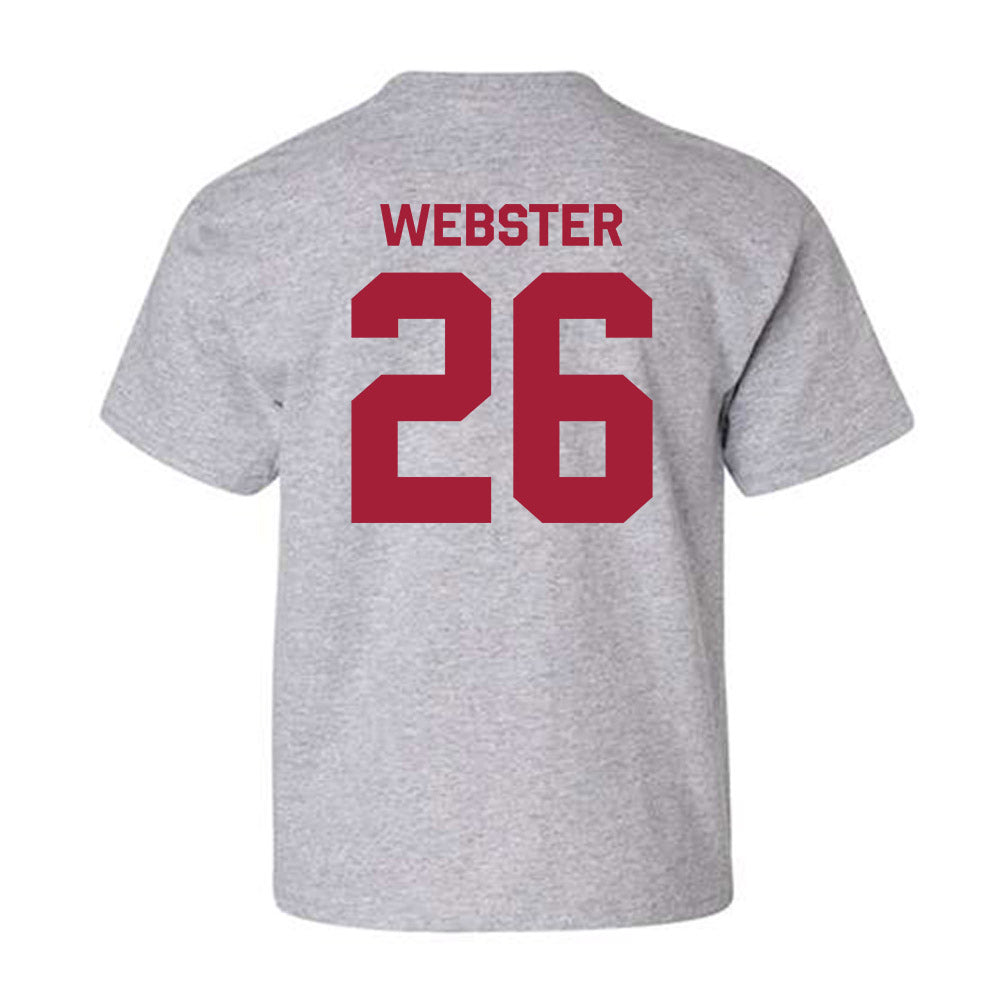 Oklahoma - NCAA Football : eLGee Webster - Classic Shersey Youth T-Shirt-1
