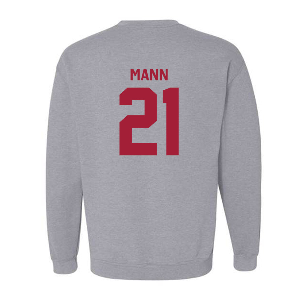 Oklahoma - NCAA Women's Volleyball : DaMya Mann - Classic Shersey Crewneck Sweatshirt-1