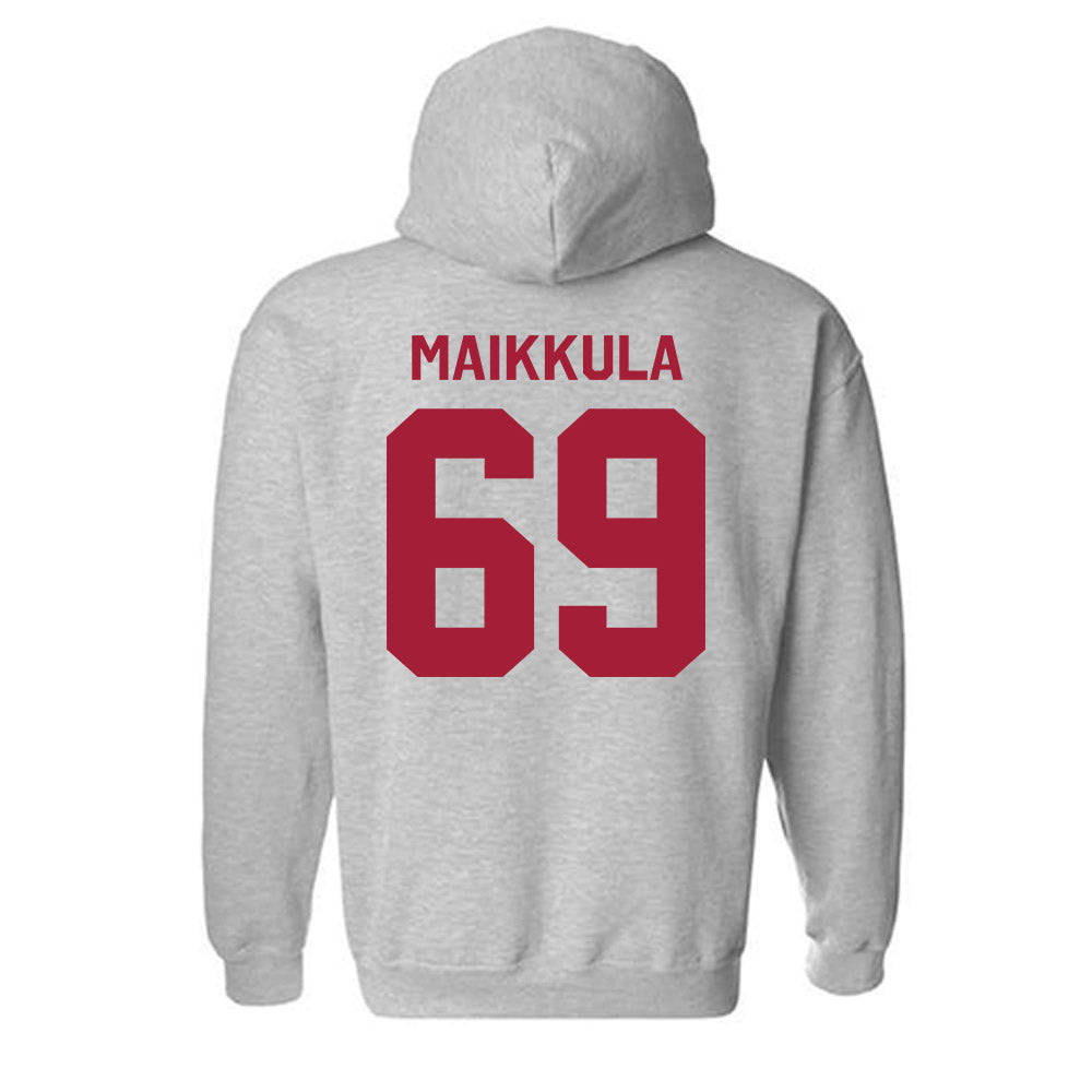 Oklahoma - NCAA Football : Jake Maikkula - Classic Shersey Hooded Sweatshirt-1