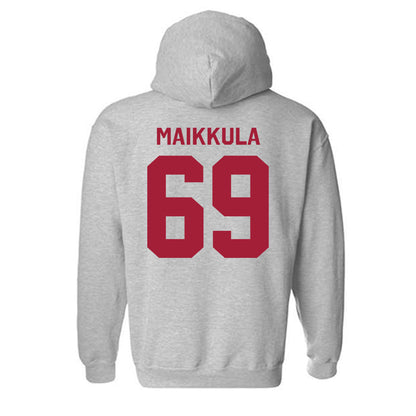 Oklahoma - NCAA Football : Jake Maikkula - Classic Shersey Hooded Sweatshirt-1